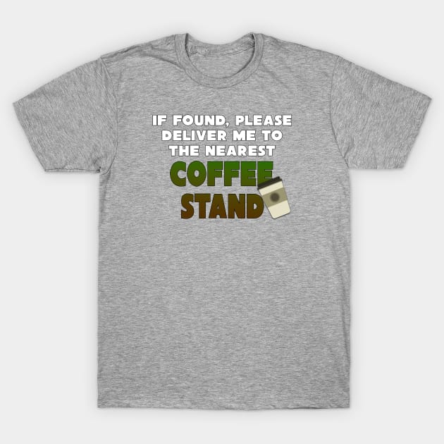 Coffee Stand T-Shirt by ParkBound